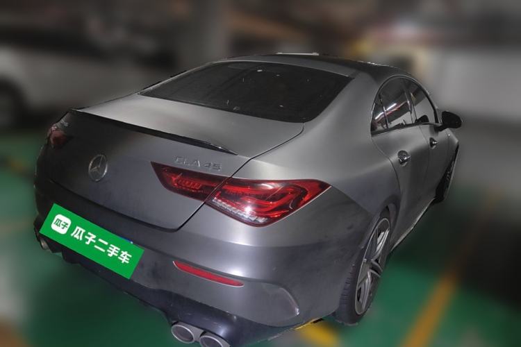 Used Mercedes-Benz CLA AMG 2021 AMG CLA 45 4MATIC+ Rear Right 45 Deg