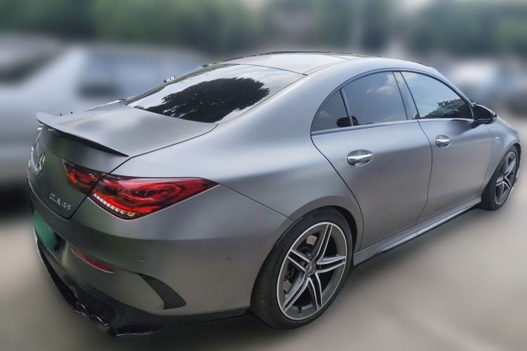 Used Mercedes-Benz CLA AMG 2021 AMG CLA 45 4MATIC+ Rear Right 45 Deg