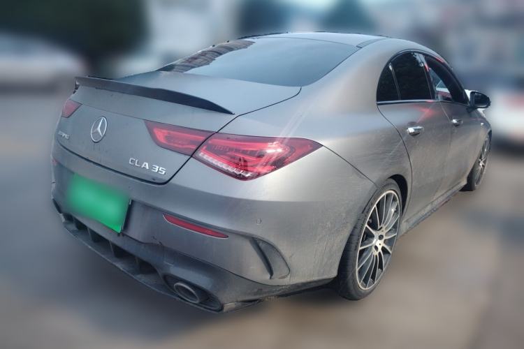 Used Mercedes-Benz CLA AMG 2021 AMG CLA 35 4MATIC Rear Right 45 Deg
