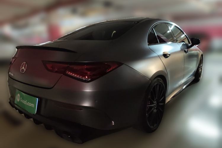 Used Mercedes-Benz CLA AMG 2021 AMG CLA 35 4MATIC Rear Right 45 Deg