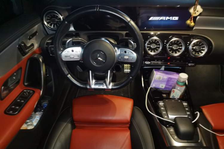 Used Mercedes-Benz CLA AMG 2021 AMG CLA 35 4MATIC Steering Wheel