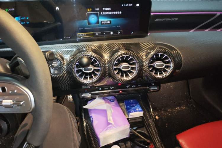 Used Mercedes-Benz CLA AMG 2021 AMG CLA 35 4MATIC Audio And AC Panel