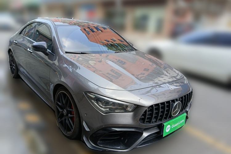 Used Mercedes-Benz CLA AMG 2021 AMG CLA 45 S 4MATIC+ Front Right 45 Deg