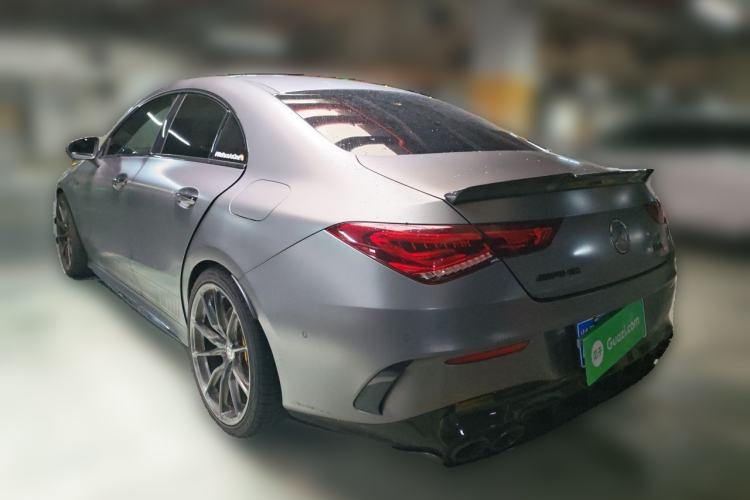 Used Mercedes-Benz CLA AMG 2021 AMG CLA 35 4MATIC Rear Left 45 Deg