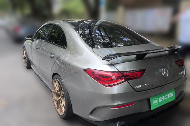 Used Mercedes-Benz CLA AMG 2021 AMG CLA 35 4MATIC Rear Left 45 Deg