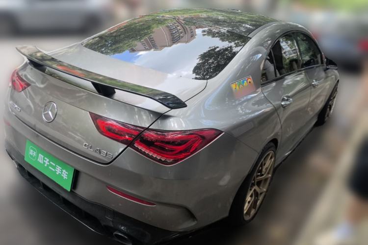 Used Mercedes-Benz CLA AMG 2021 AMG CLA 35 4MATIC Rear Right 45 Deg