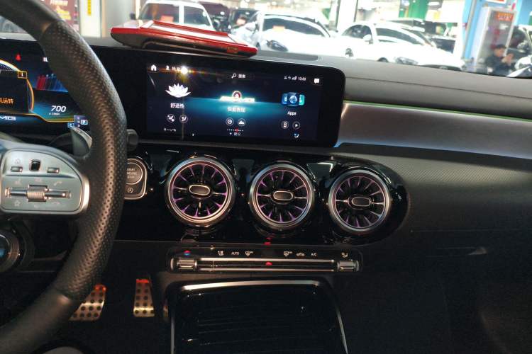 Used Mercedes-Benz CLA AMG 2021 AMG CLA 35 4MATIC Audio And AC Panel