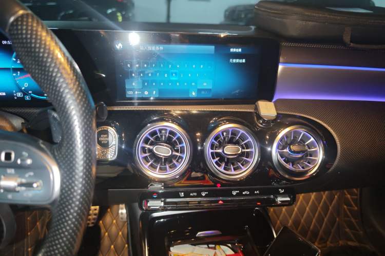 Used Mercedes-Benz CLA AMG 2021 AMG CLA 35 4MATIC Audio And AC Panel