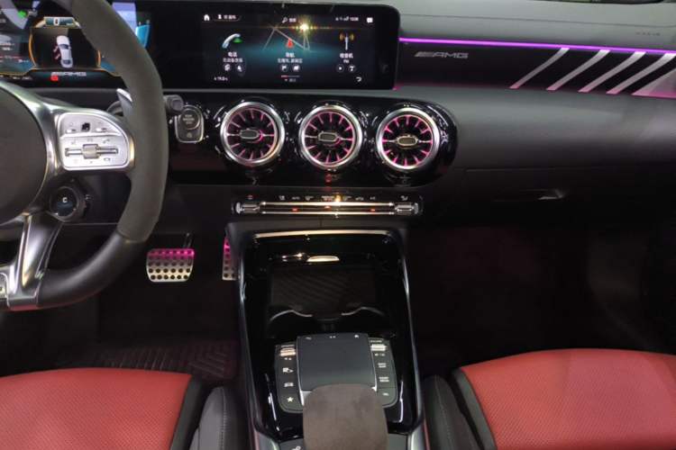 Used Mercedes-Benz CLA AMG 2021 AMG CLA 45 4MATIC+ Audio And AC Panel