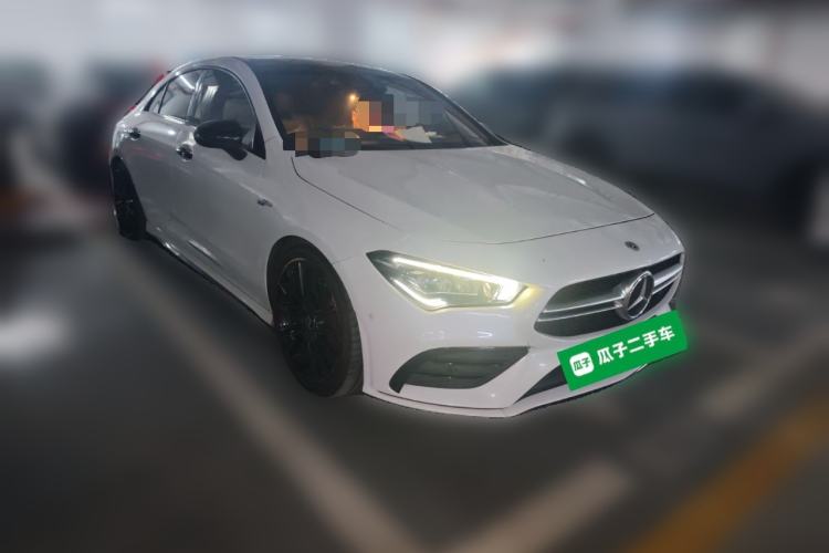 Used Mercedes-Benz CLA AMG 2021 AMG CLA 35 4MATIC Front Right 45 Deg