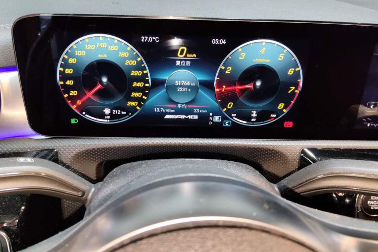 Used Mercedes-Benz CLA AMG 2021 AMG CLA 35 4MATIC Instrument Cluster