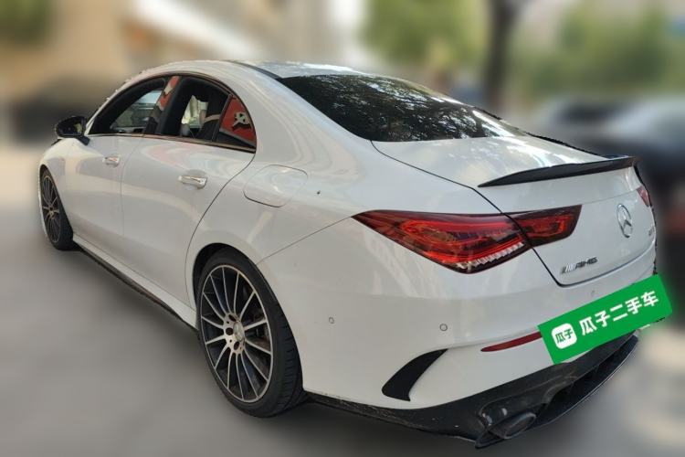 Used Mercedes-Benz CLA AMG 2021 AMG CLA 35 4MATIC Rear Left 45 Deg