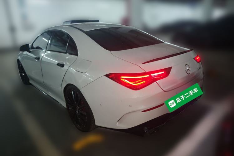 Used Mercedes-Benz CLA AMG 2021 AMG CLA 35 4MATIC Rear Left 45 Deg