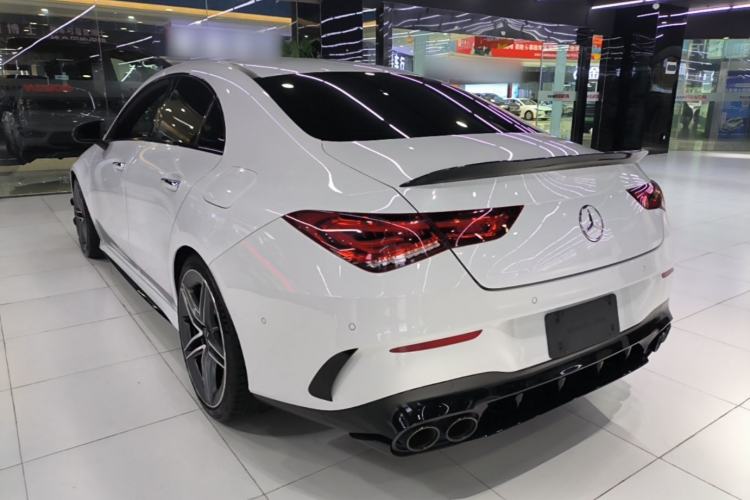 Used Mercedes-Benz CLA AMG 2021 AMG CLA 45 4MATIC+ Rear Left 45 Deg
