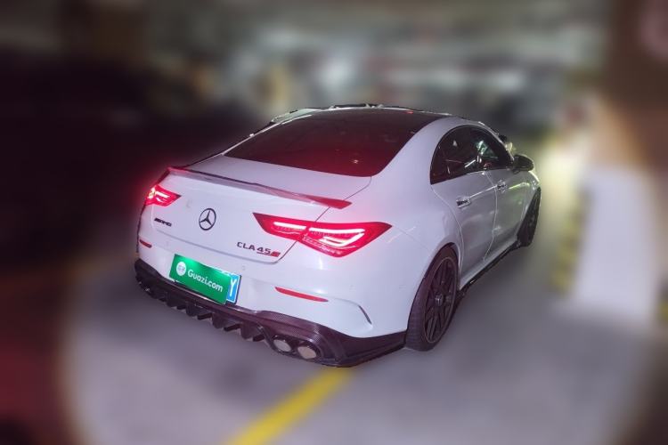 Used Mercedes-Benz CLA AMG 2021 AMG CLA 45 4MATIC+ Rear Right 45 Deg