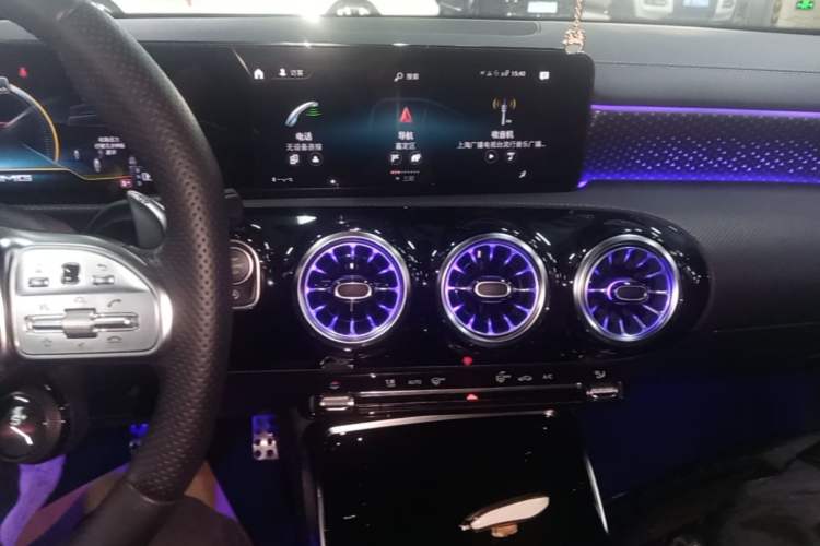 Used Mercedes-Benz CLA AMG 2022 AMG CLA 35 4MATIC Audio And AC Panel