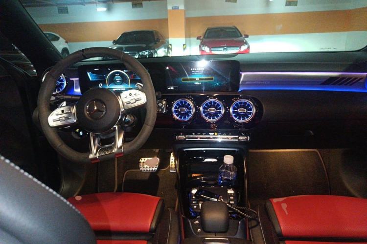 Used Mercedes-Benz CLA AMG 2022 AMG CLA 35 4MATIC 55th Anniversary Edition Center Console