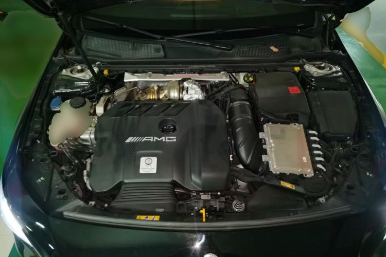 Used Mercedes-Benz CLA AMG 2022 AMG CLA 45 S 4MATIC+ 55th Anniversary Edition Engine Bay