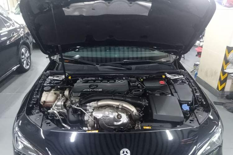 Used Mercedes-Benz CLA AMG 2022 AMG CLA 35 4MATIC Engine Bay