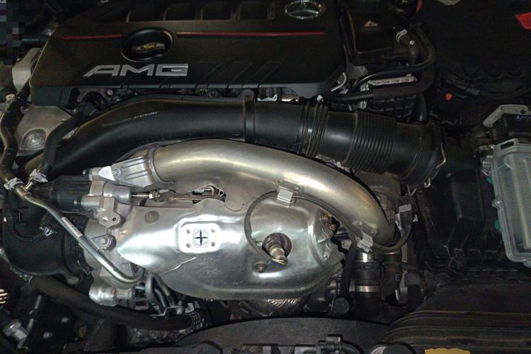 Used Mercedes-Benz CLA AMG 2022 AMG CLA 35 4MATIC 55th Anniversary Edition Engine Bay