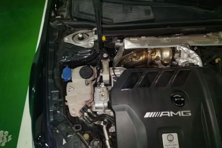 Used Mercedes-Benz CLA AMG 2022 AMG CLA 45 S 4MATIC+ 55th Anniversary Edition Engine Bay Right