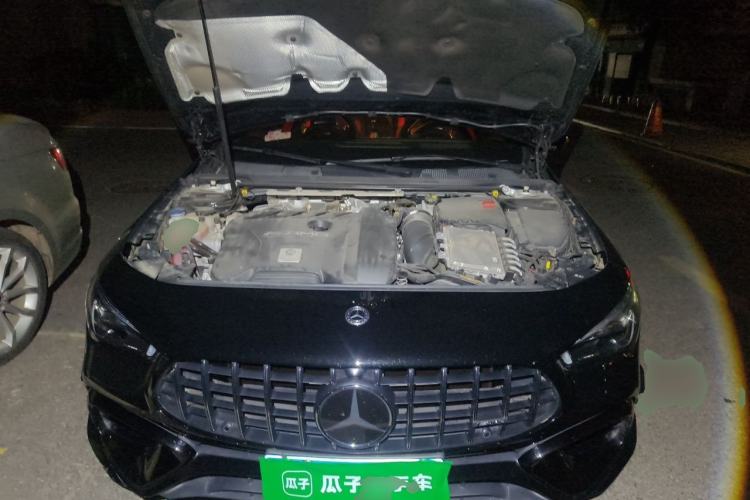 Used Mercedes-Benz CLA AMG 2022 AMG CLA 45 S 4MATIC+ 55th Anniversary Edition Engine Bay