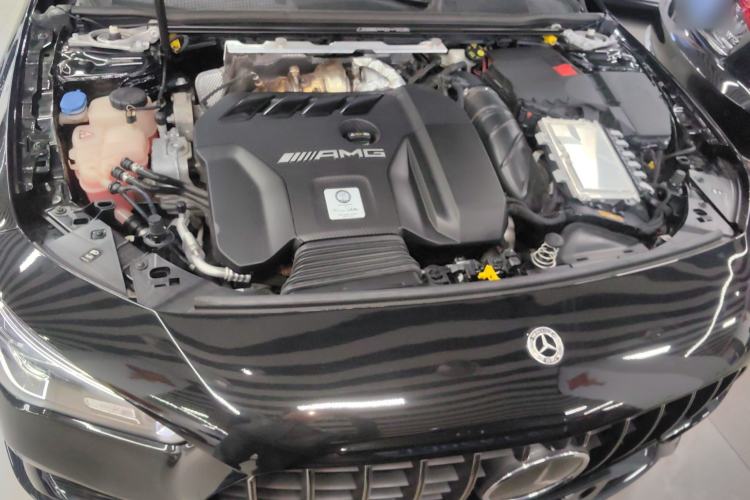 Used Mercedes-Benz CLA AMG 2022 AMG CLA 45 S 4MATIC+ 55th Anniversary Edition Engine Bay
