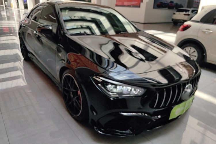 Used Mercedes-Benz CLA AMG 2022 AMG CLA 45 S 4MATIC+ Front Right 45 Deg