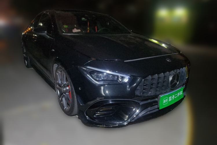 Used Mercedes-Benz CLA AMG 2022 AMG CLA 45 S 4MATIC+ 55th Anniversary Edition Front Right 45 Deg