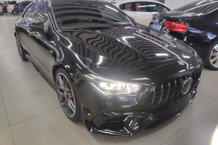 Used Mercedes-Benz CLA AMG 2022 AMG CLA 45 S 4MATIC+ 55th Anniversary Edition Front Right 45 Deg