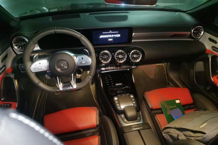 Used Mercedes-Benz CLA AMG 2022 AMG CLA 45 S 4MATIC+ 55th Anniversary Edition Interior 2