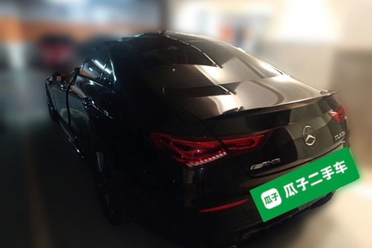 Used Mercedes-Benz CLA AMG 2022 AMG CLA 35 4MATIC 55th Anniversary Edition Rear Left 45 Deg
