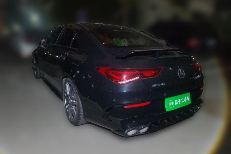 Used Mercedes-Benz CLA AMG 2022 AMG CLA 45 S 4MATIC+ 55th Anniversary Edition Rear Left 45 Deg