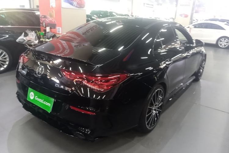 Used Mercedes-Benz CLA AMG 2022 AMG CLA 35 4MATIC Rear Right 45 Deg