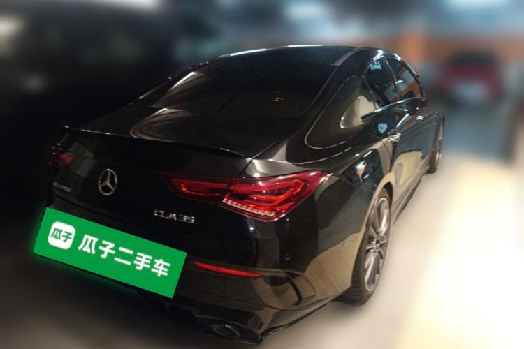Used Mercedes-Benz CLA AMG 2022 AMG CLA 35 4MATIC 55th Anniversary Edition Rear Right 45 Deg