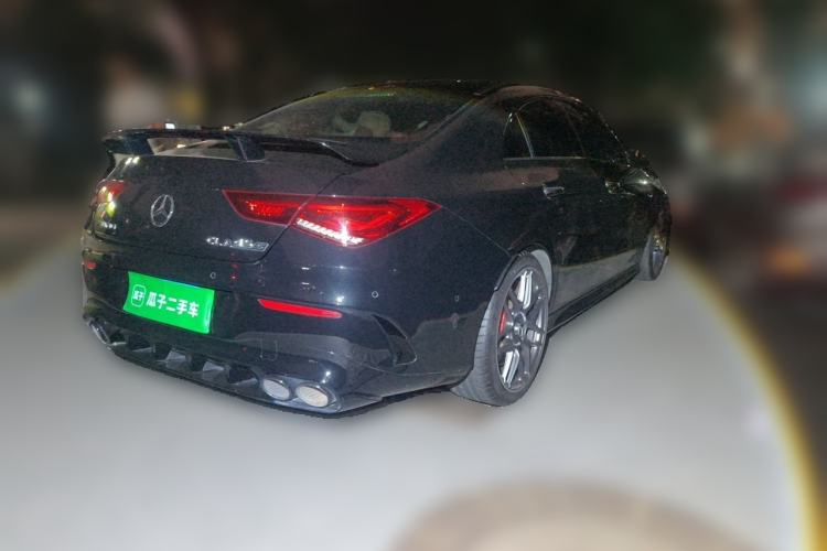 Used Mercedes-Benz CLA AMG 2022 AMG CLA 45 S 4MATIC+ 55th Anniversary Edition Rear Right 45 Deg