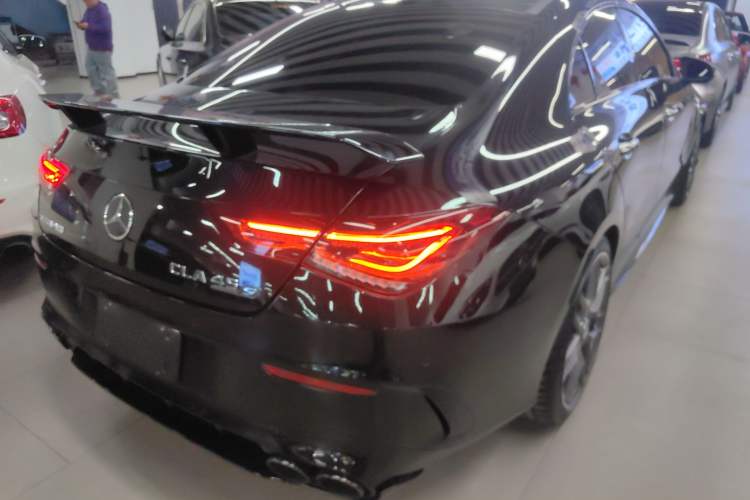 Used Mercedes-Benz CLA AMG 2022 AMG CLA 45 S 4MATIC+ 55th Anniversary Edition Rear Right 45 Deg