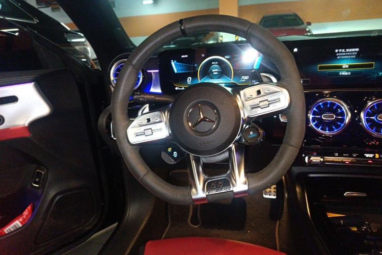 Used Mercedes-Benz CLA AMG 2022 AMG CLA 35 4MATIC 55th Anniversary Edition Steering Wheel