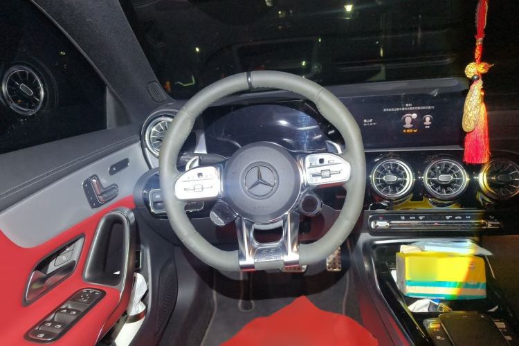 Used Mercedes-Benz CLA AMG 2022 AMG CLA 45 S 4MATIC+ 55th Anniversary Edition Steering Wheel