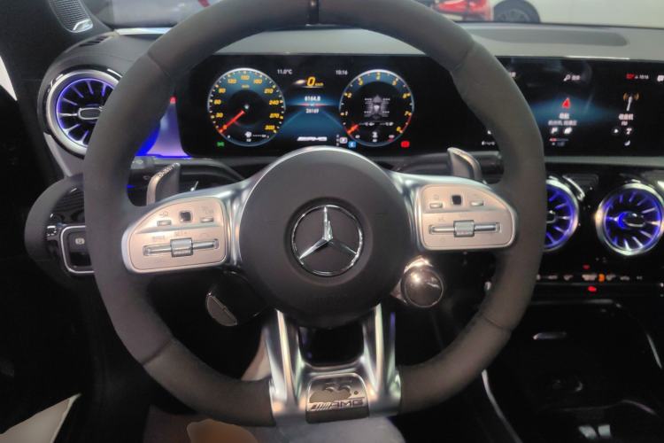 Used Mercedes-Benz CLA AMG 2022 AMG CLA 45 S 4MATIC+ 55th Anniversary Edition Steering Wheel
