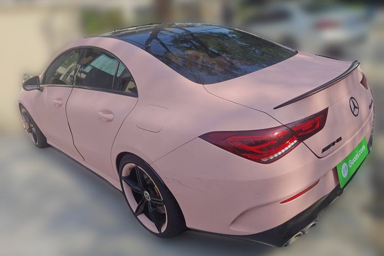 Used Mercedes-Benz CLA AMG 2022 AMG CLA 45 4MATIC+ Rear Left 45 Deg