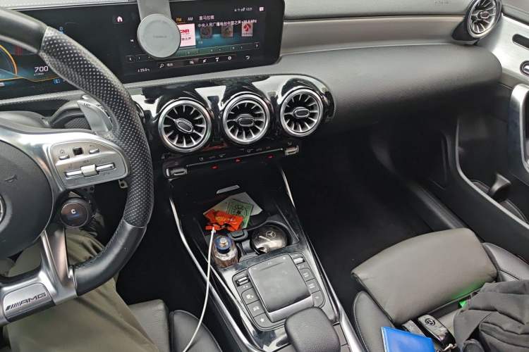 Used Mercedes-Benz CLA AMG 2022 AMG CLA 35 4MATIC Audio And AC Panel