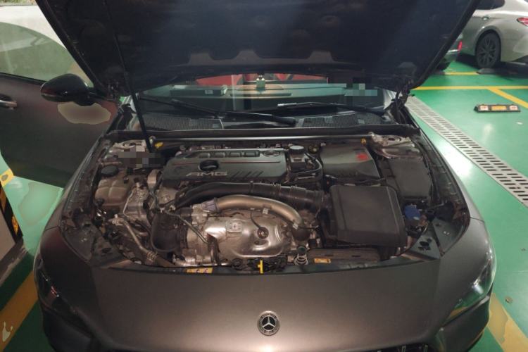 Used Mercedes-Benz CLA AMG 2022 AMG CLA 35 4MATIC Engine Bay