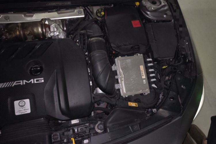 Used Mercedes-Benz CLA AMG 2022 AMG CLA 45 4MATIC+ Engine Bay Left