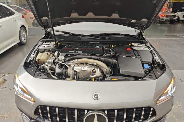 Used Mercedes-Benz CLA AMG 2022 AMG CLA 35 4MATIC Engine Bay