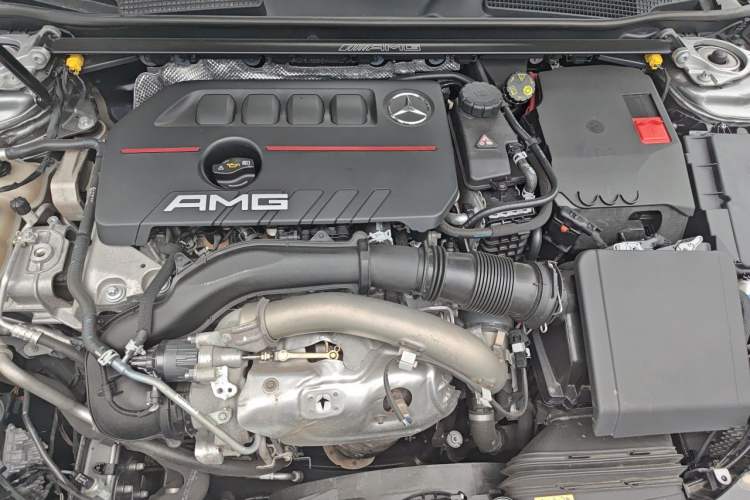 Used Mercedes-Benz CLA AMG 2022 AMG CLA 35 4MATIC Engine Bay