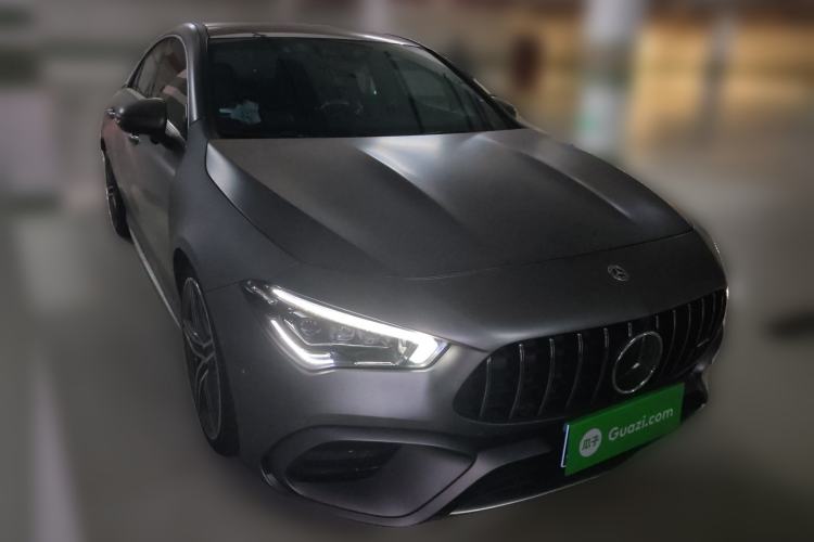 Used Mercedes-Benz CLA AMG 2022 AMG CLA 45 4MATIC+ Front Right 45 Deg