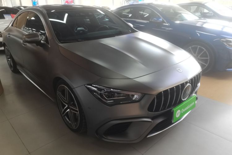 Used Mercedes-Benz CLA AMG 2022 AMG CLA 45 4MATIC+ Front Right 45 Deg