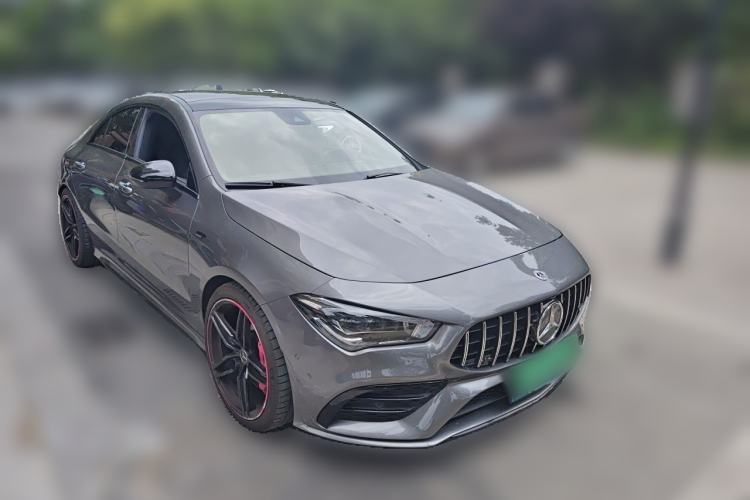 Used Mercedes-Benz CLA AMG 2022 AMG CLA 35 4MATIC Front Right 45 Deg
