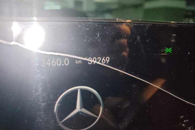 Used Mercedes-Benz CLA AMG 2022 AMG CLA 45 4MATIC+ Odometer Close Up